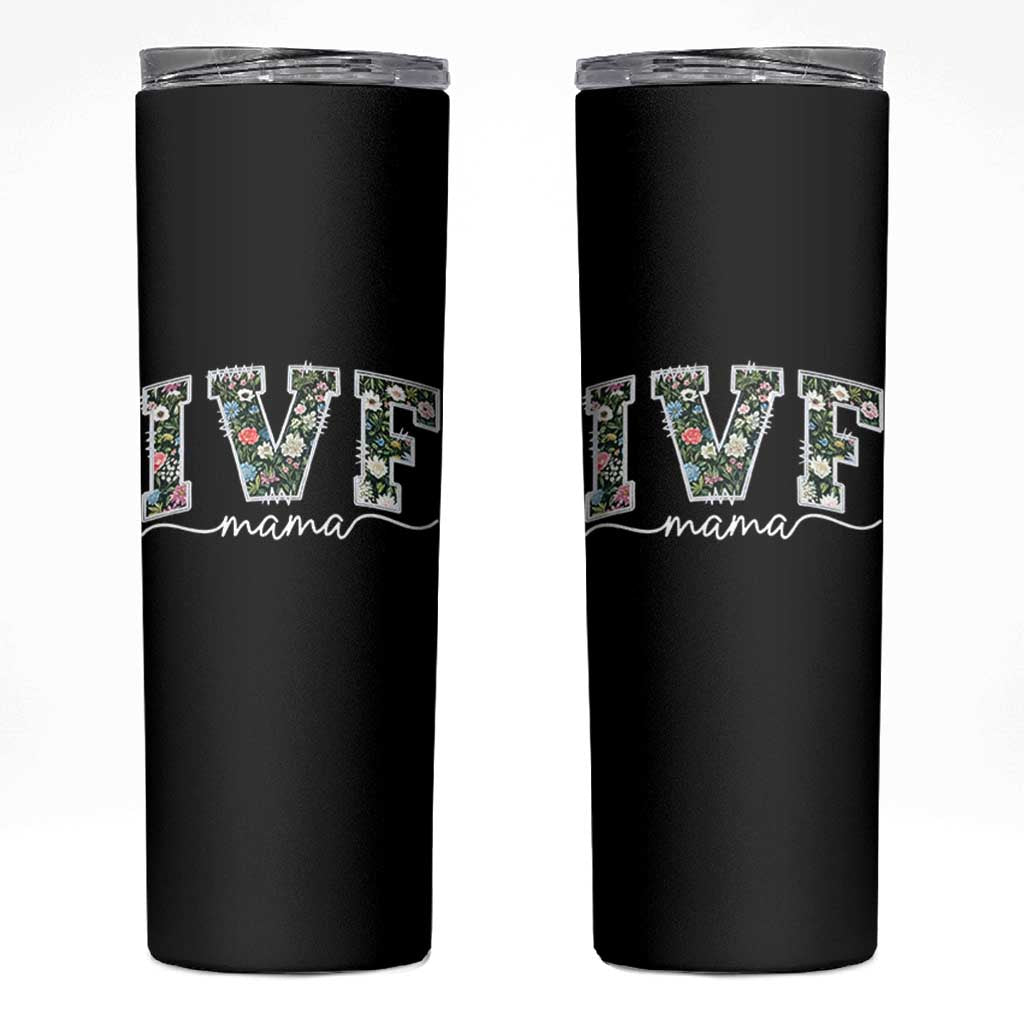 IVF Mama Skinny Tumbler Floral Mom Mothers Day - Wonder Print Shop