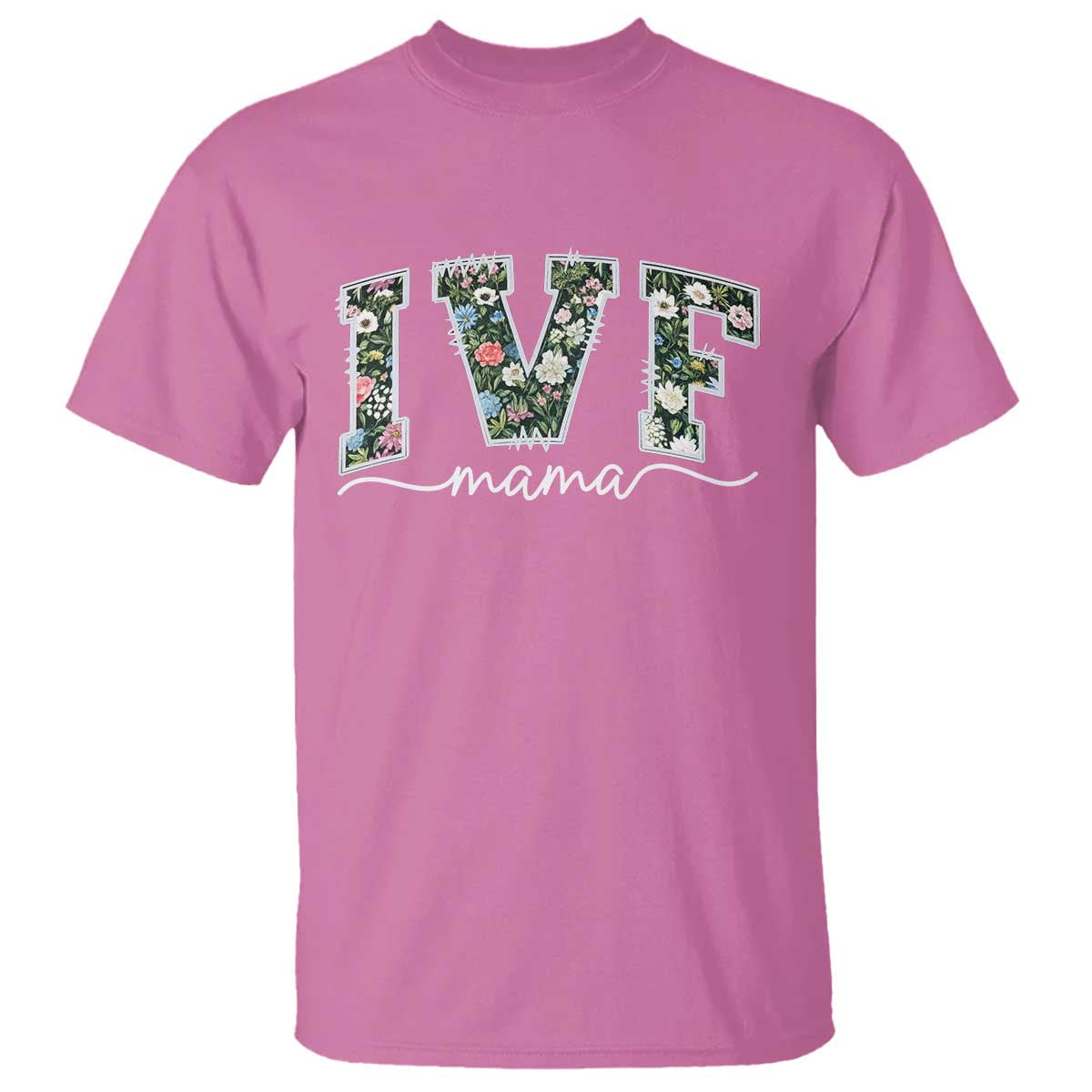 IVF Mama T Shirt Floral Mom Mothers Day - Wonder Print Shop