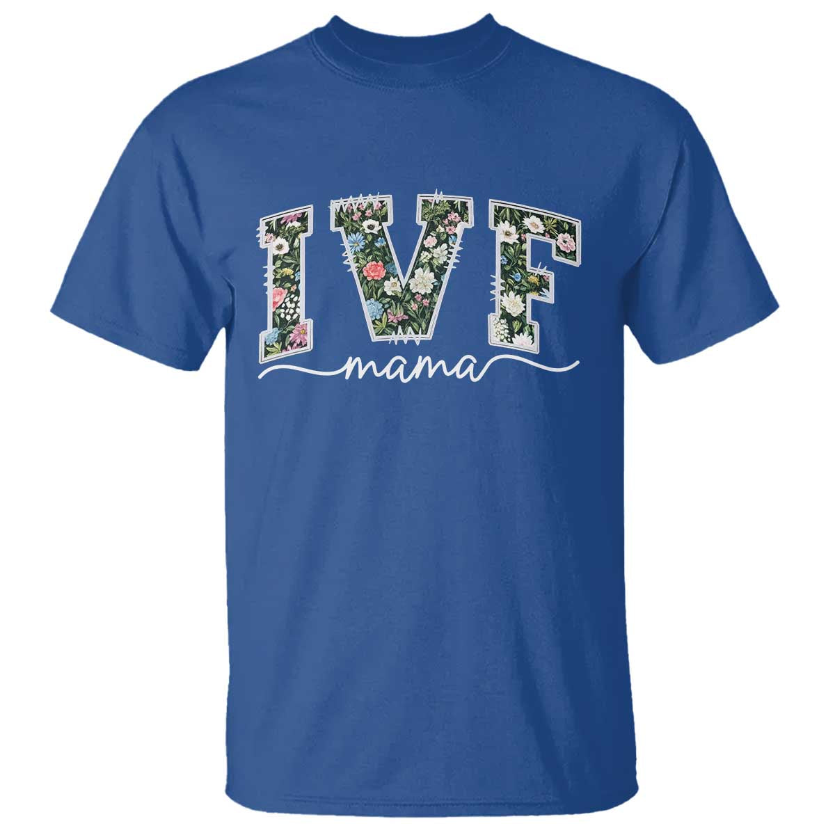 IVF Mama T Shirt Floral Mom Mothers Day - Wonder Print Shop