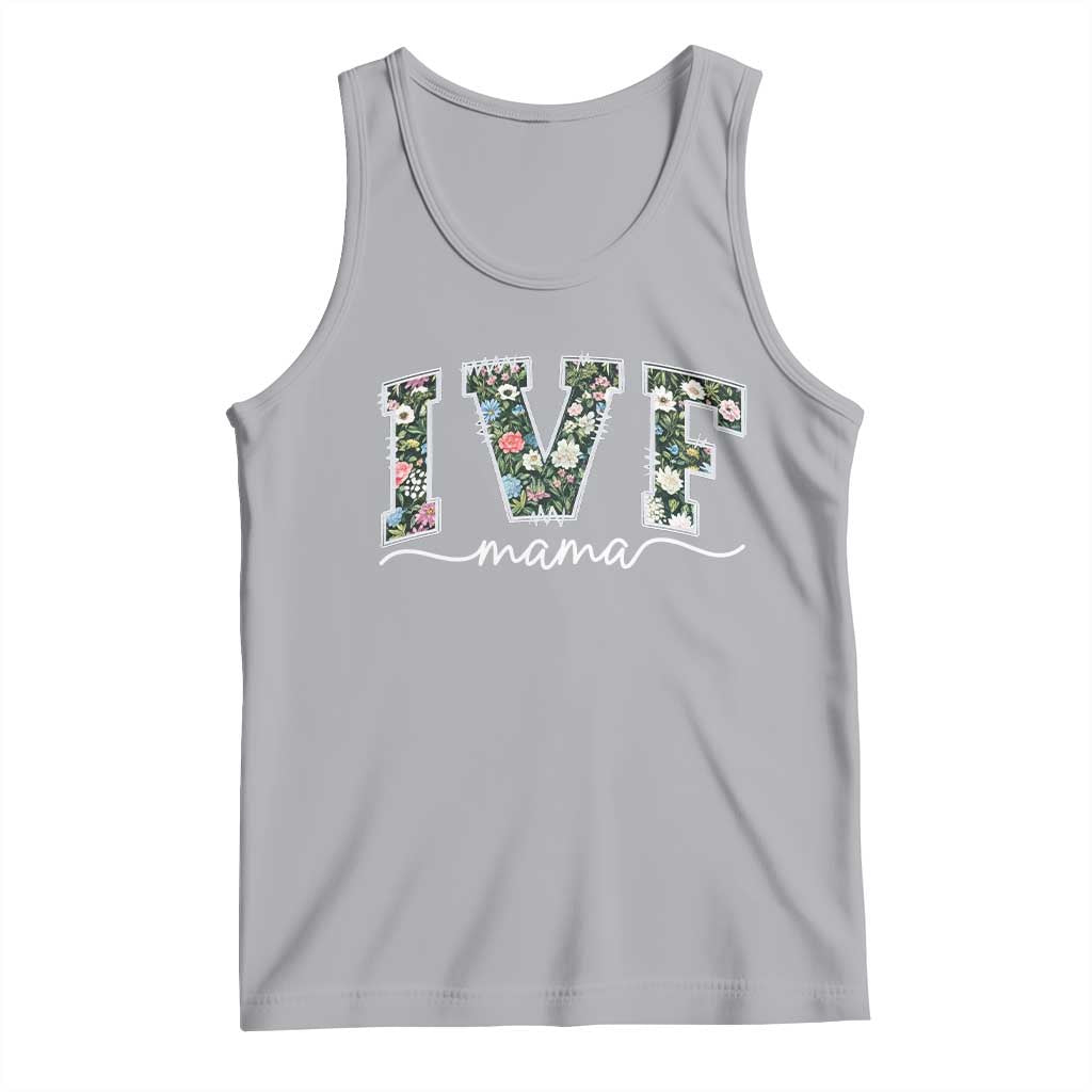 IVF Mama Tank Top Floral Mom Mothers Day - Wonder Print Shop