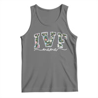 IVF Mama Tank Top Floral Mom Mothers Day - Wonder Print Shop