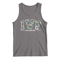 IVF Mama Tank Top Floral Mom Mothers Day - Wonder Print Shop