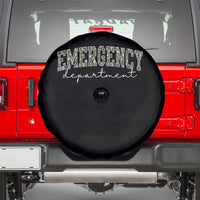 Floral Emergency Department Spare Tire Cover ER Nurse Gift - Wonder Print Shop