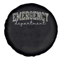 Floral Emergency Department Spare Tire Cover ER Nurse Gift - Wonder Print Shop