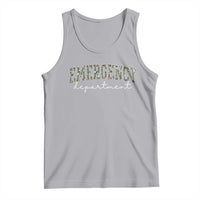 Floral Emergency Department Tank Top ER Nurse Gift - Wonder Print Shop