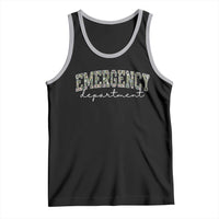 Floral Emergency Department Tank Top ER Nurse Gift - Wonder Print Shop