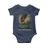 I Run a Tight Shipwreck Baby Onesie Homeschool Mama Cool Mom - Wonder Print Shop
