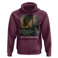 I Run a Tight Shipwreck Hoodie Homeschool Mama Cool Mom - Wonder Print Shop