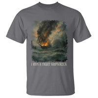 I Run a Tight Shipwreck T Shirt Homeschool Mama Cool Mom - Wonder Print Shop