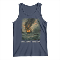 I Run a Tight Shipwreck Tank Top Homeschool Mama Cool Mom - Wonder Print Shop
