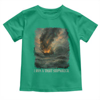 I Run a Tight Shipwreck Toddler T Shirt Homeschool Mama Cool Mom - Wonder Print Shop