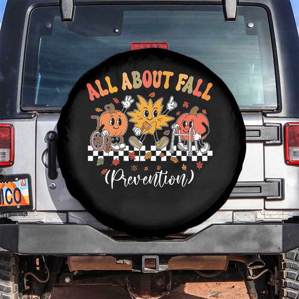 Fall Prevention Spare Tire Cover Autumn Thanksgiving Nurse PT OT - Wonder Print Shop