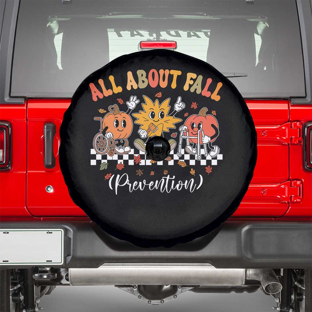 Fall Prevention Spare Tire Cover Autumn Thanksgiving Nurse PT OT - Wonder Print Shop