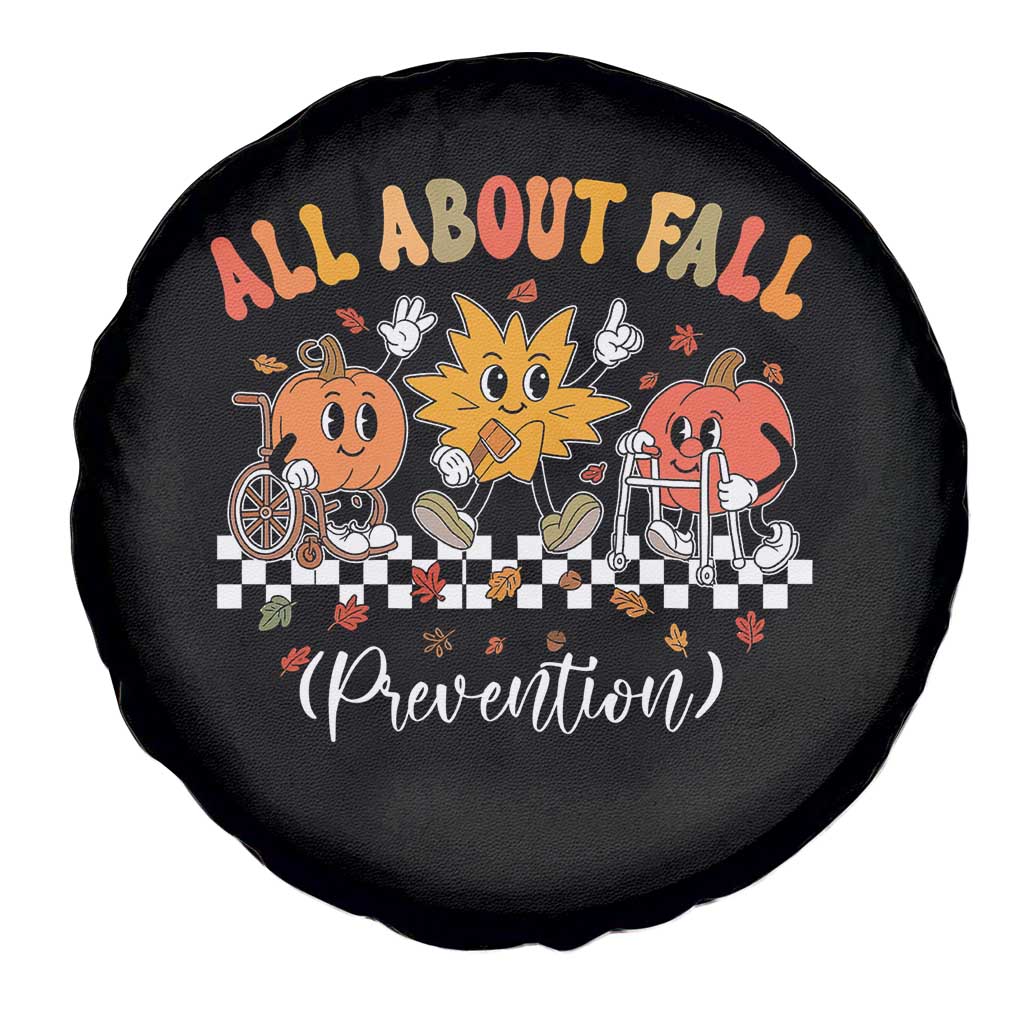 Fall Prevention Spare Tire Cover Autumn Thanksgiving Nurse PT OT - Wonder Print Shop