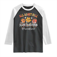 Fall Prevention Raglan Shirt Autumn Thanksgiving Nurse PT OT - Wonder Print Shop