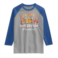 Fall Prevention Raglan Shirt Autumn Thanksgiving Nurse PT OT - Wonder Print Shop