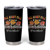 Fall Prevention Tumbler Cup Autumn Thanksgiving Nurse PT OT - Wonder Print Shop