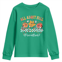 Fall Prevention Youth Sweatshirt Autumn Thanksgiving Nurse PT OT - Wonder Print Shop