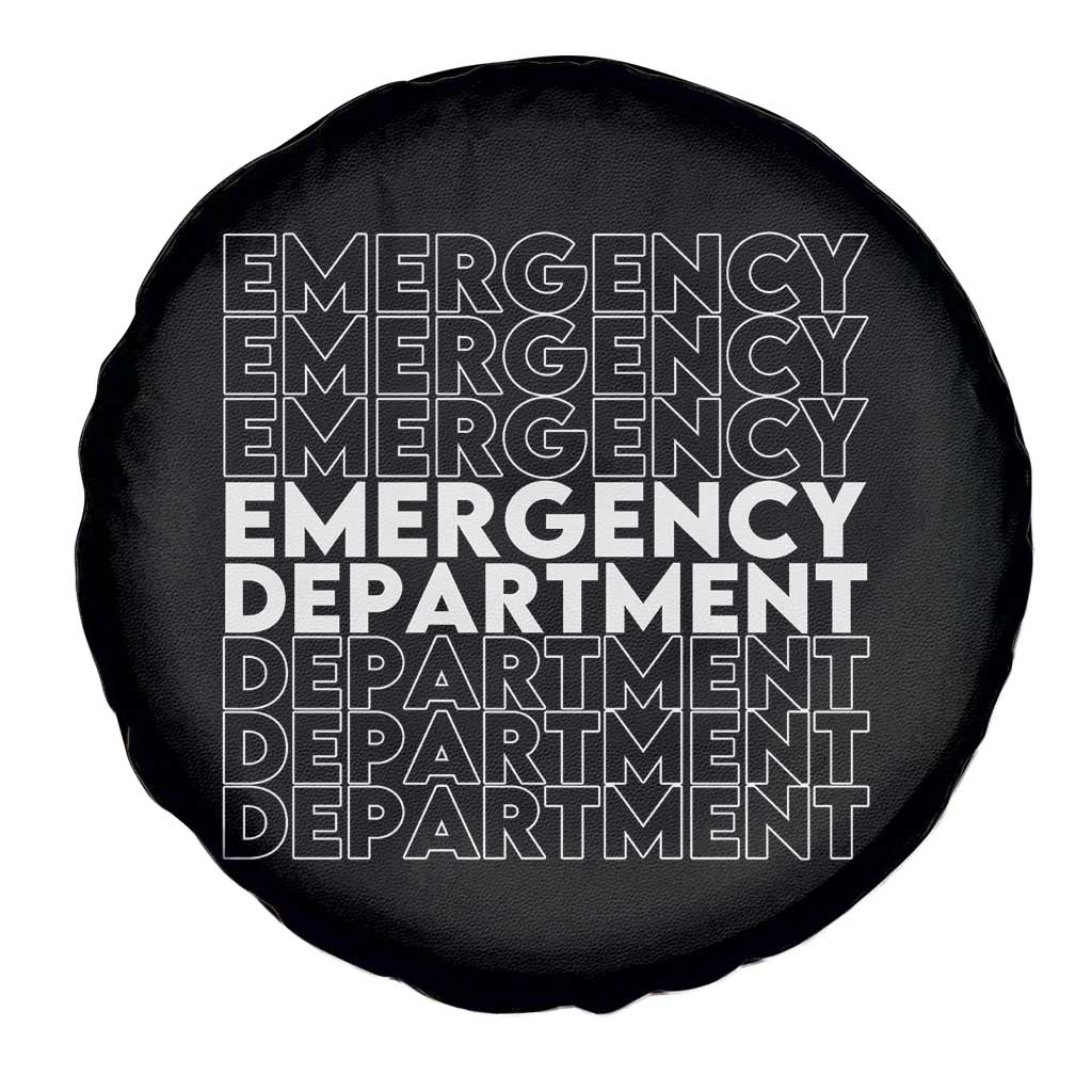 Emergency Department Spare Tire Cover Retro ER Nurse Gift - Wonder Print Shop