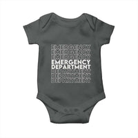 Emergency Department Baby Onesie Retro ER Nurse Gift - Wonder Print Shop