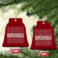 Emergency Department Ceramic Ornament Retro ER Nurse Gift - Wonder Print Shop