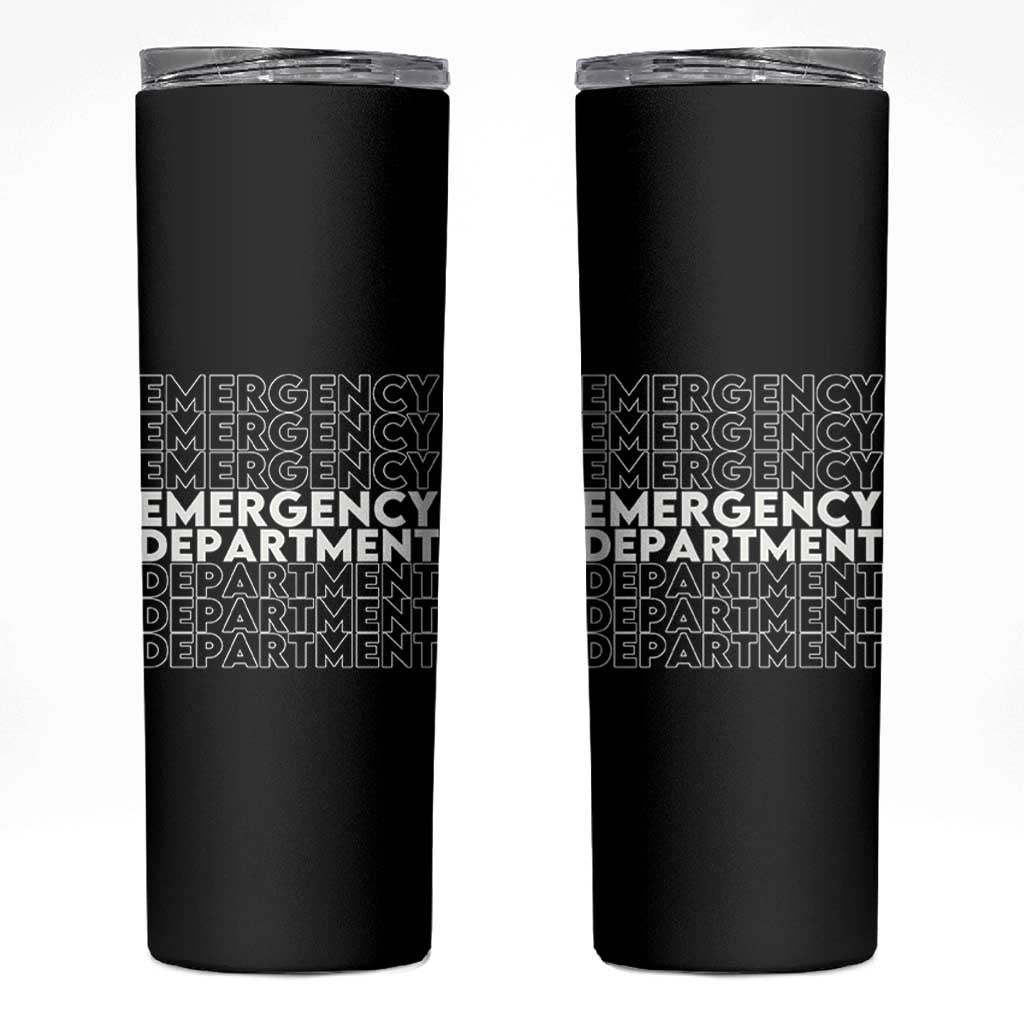 Emergency Department Skinny Tumbler Retro ER Nurse Gift - Wonder Print Shop