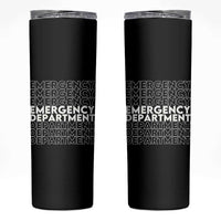Emergency Department Skinny Tumbler Retro ER Nurse Gift - Wonder Print Shop
