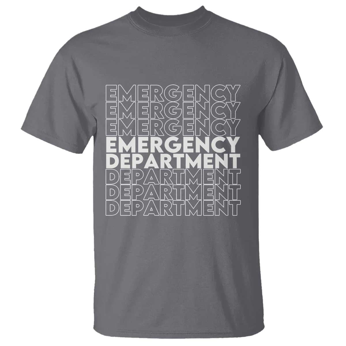 Emergency Department T Shirt Retro ER Nurse Gift - Wonder Print Shop