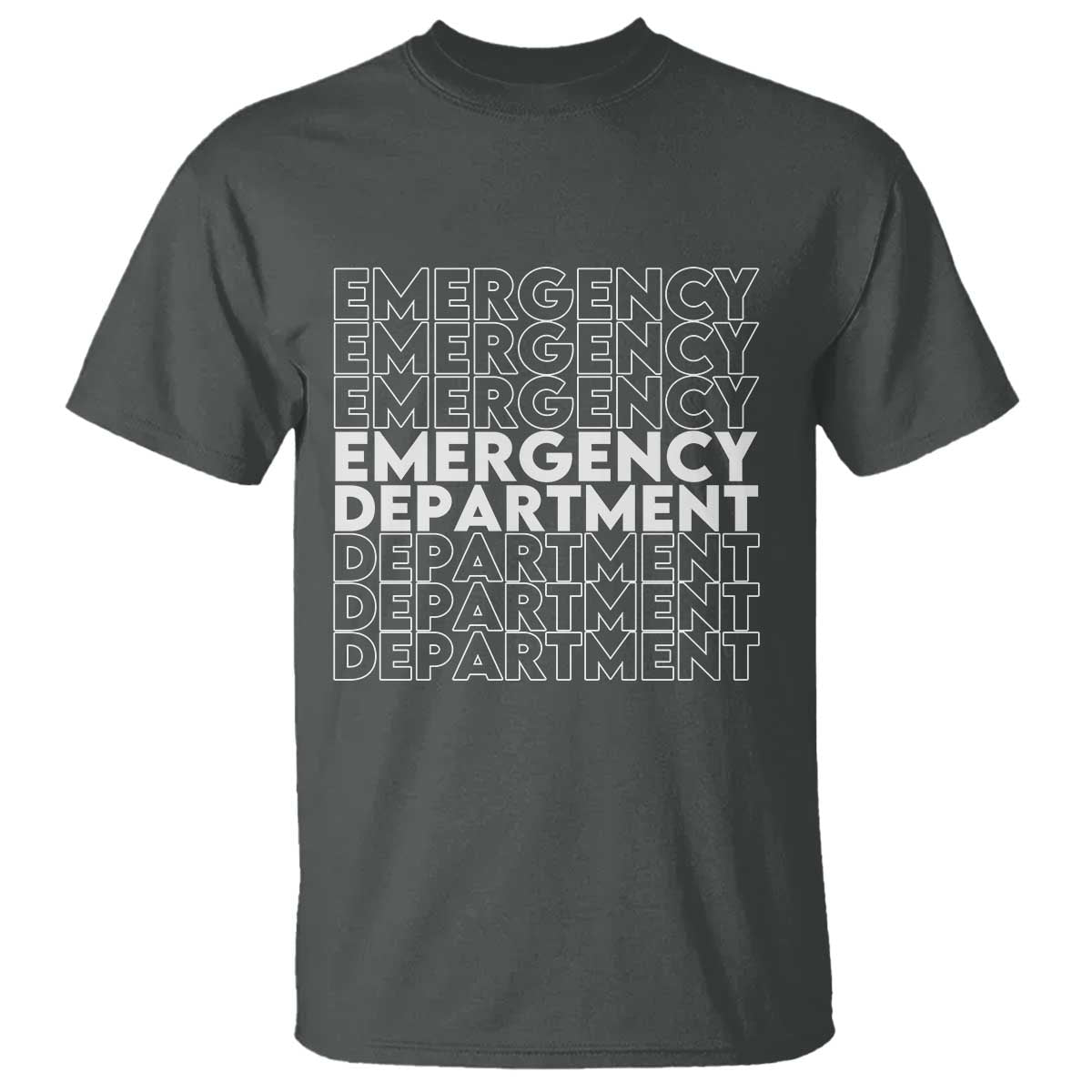 Emergency Department T Shirt Retro ER Nurse Gift - Wonder Print Shop