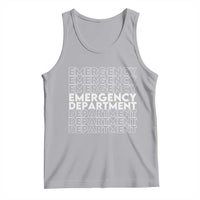 Emergency Department Tank Top Retro ER Nurse Gift - Wonder Print Shop