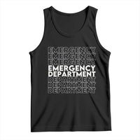 Emergency Department Tank Top Retro ER Nurse Gift - Wonder Print Shop