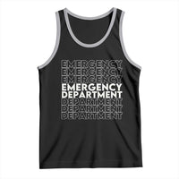 Emergency Department Tank Top Retro ER Nurse Gift - Wonder Print Shop