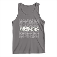 Emergency Department Tank Top Retro ER Nurse Gift - Wonder Print Shop