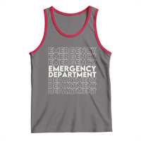 Emergency Department Tank Top Retro ER Nurse Gift - Wonder Print Shop