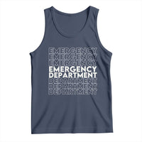 Emergency Department Tank Top Retro ER Nurse Gift - Wonder Print Shop