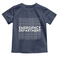Emergency Department Toddler T Shirt Retro ER Nurse Gift - Wonder Print Shop