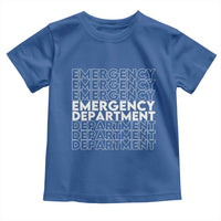 Emergency Department Toddler T Shirt Retro ER Nurse Gift - Wonder Print Shop