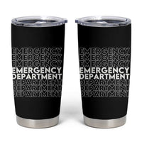 Emergency Department Tumbler Cup Retro ER Nurse Gift - Wonder Print Shop