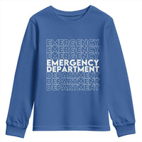 Emergency Department Youth Sweatshirt Retro ER Nurse Gift - Wonder Print Shop