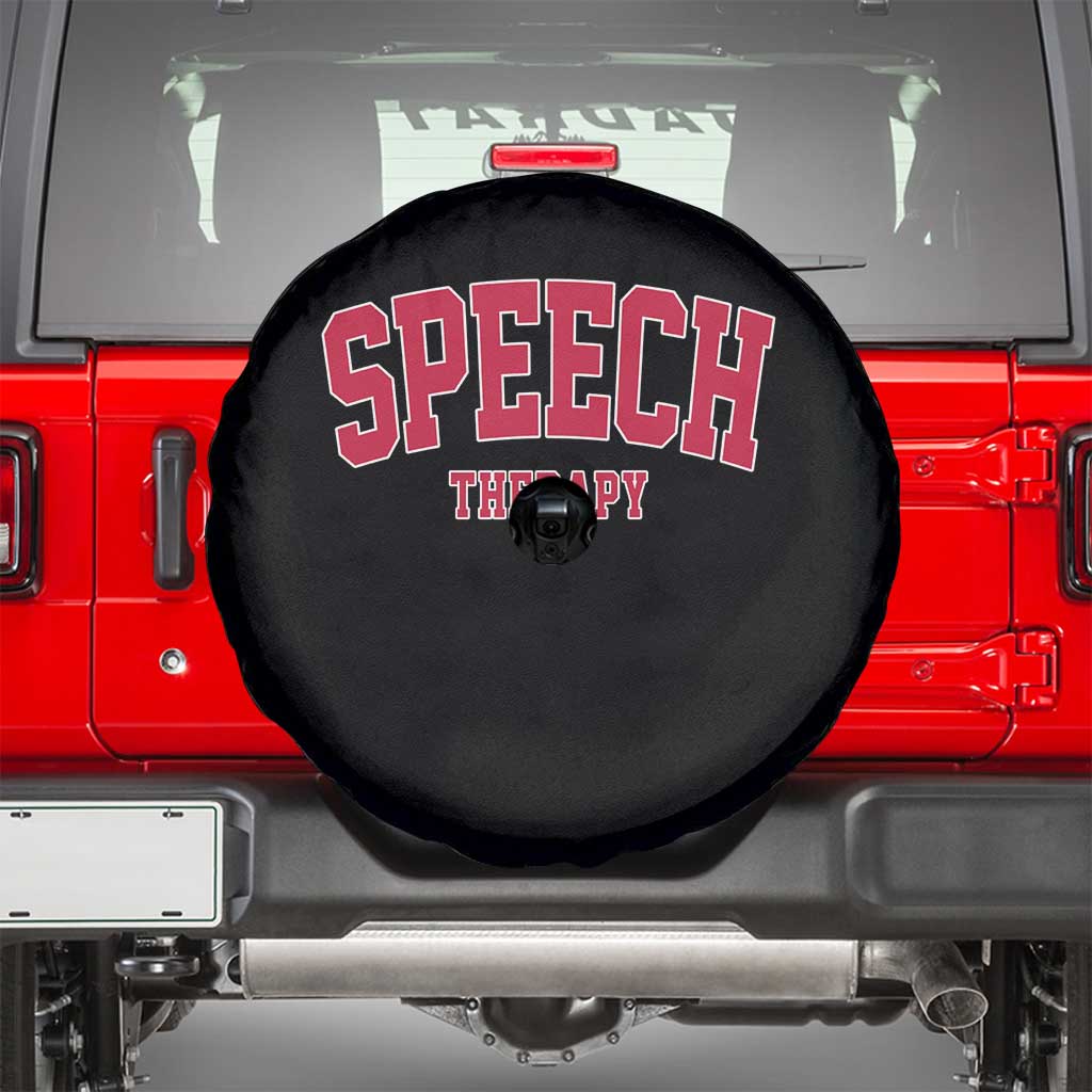 Retro Speech Therapy Spare Tire Cover Special Education Therapist Teacher Appreciation