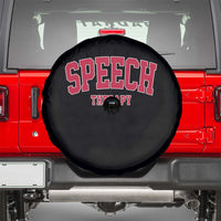 Retro Speech Therapy Spare Tire Cover Special Education Therapist Teacher Appreciation
