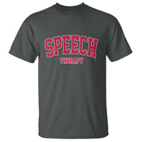 Retro Speech Therapy T Shirt Special Education Therapist Teacher Appreciation