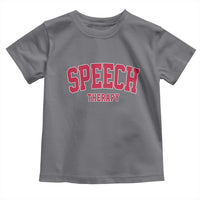 Retro Speech Therapy Toddler T Shirt Special Education Therapist Teacher Appreciation