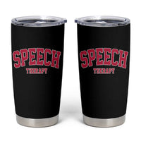 Retro Speech Therapy Tumbler Cup Special Education Therapist Teacher Appreciation