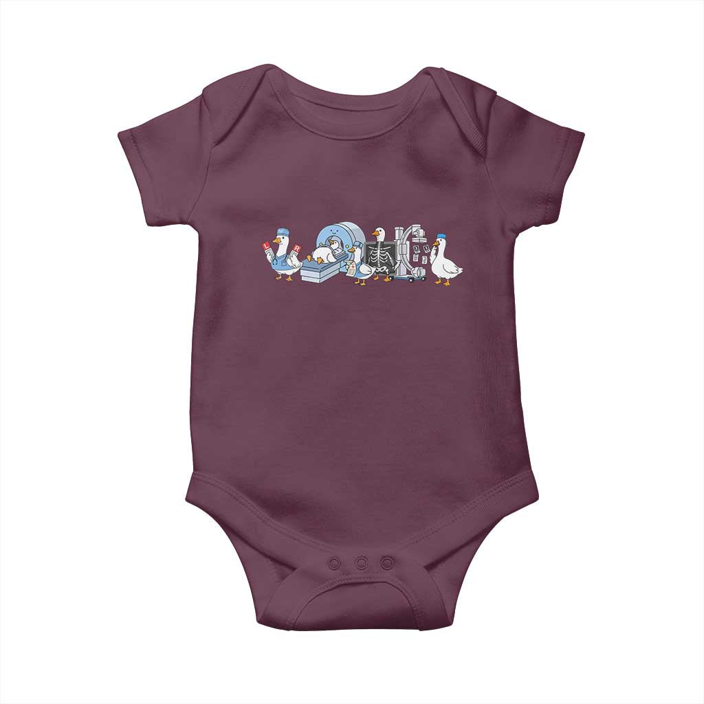 Radiologic Technologist Goose Baby Onesie Funny X-Ray Tech CT MRI Gooses