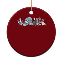 Radiologic Technologist Goose Ceramic Ornament Funny X-Ray Tech CT MRI Gooses