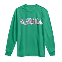 Radiologic Technologist Goose Long Sleeve Shirt Funny X-Ray Tech CT MRI Gooses