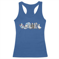 Radiologic Technologist Goose Racerback Tank Top Funny X-Ray Tech CT MRI Gooses
