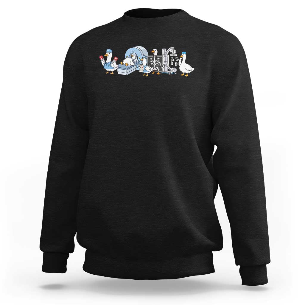 Radiologic Technologist Goose Sweatshirt Funny X-Ray Tech CT MRI Gooses
