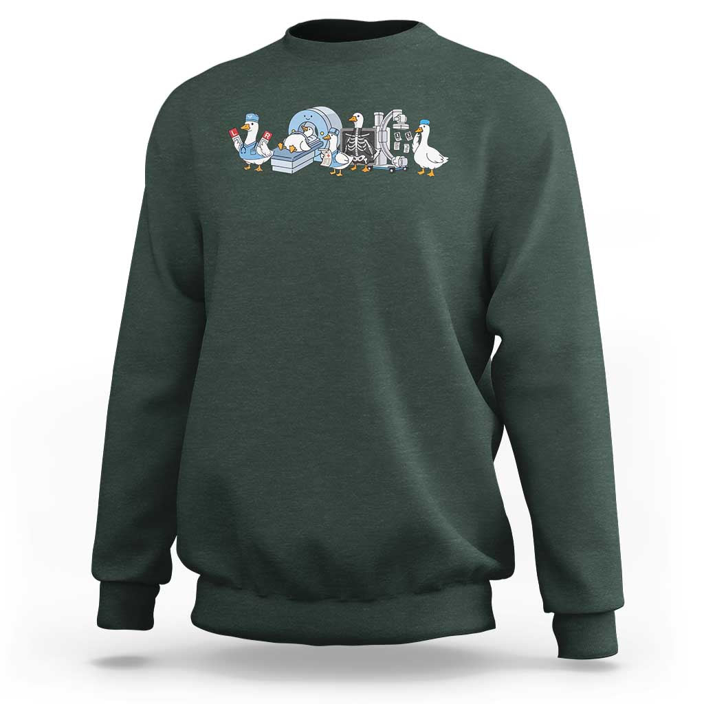Radiologic Technologist Goose Sweatshirt Funny X-Ray Tech CT MRI Gooses